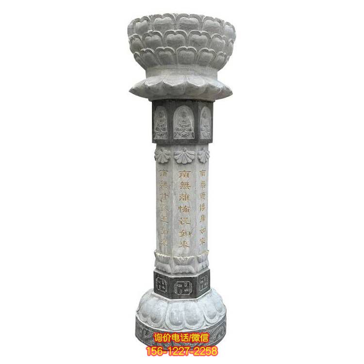 花崗巖大理石雕塑，為寺院帶來美麗動人
