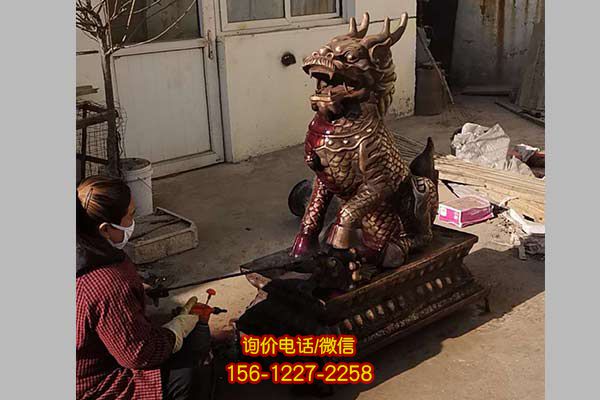 麒麟景區(qū)不銹鋼動(dòng)物景觀雕塑 麒麟景區(qū)不銹鋼動(dòng)物景觀雕塑