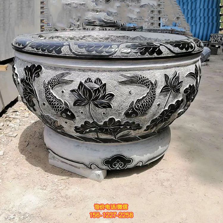 批量定制青石石雕花盆魚(yú)缸 仿古做舊戶外園林廣場(chǎng)裝飾石花盆_5804 批量定制青石石雕花盆魚(yú)缸 仿古做舊戶外園林廣場(chǎng)裝飾石花盆_5804